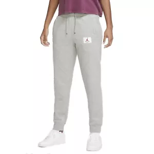 NUEVO CON ETIQUETAS NIKE AIR JORDAN MUJER VUELO POLAR PANTALÓN GRIS CV7795-063 EXTRA GRANDE (XL) - Imagen 1 de 11