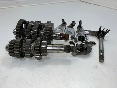 Yamaha YZ250F 2005 01-07 transmisión contador principal eje cambio de marcha horquillas de tambor Foto 1 de 4