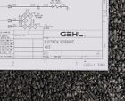 Schéma de câblage électrique manuel Gehl Skid Steer 4610
