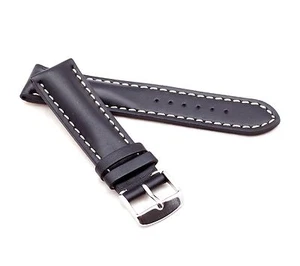 BOB Calfskin Watch Band, Model "Chrono", 18-24 mm, 4 colors, new! - Picture 1 of 6