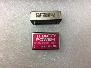 CONVERTIDOR DC DC TEN8-1213 TRACO 15V 8W ROHS 1 UNIDAD - Imagen 1 de 1