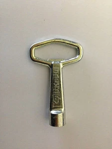 Strong 8mm Square Drive Key Toilet Door Bus Coach Electrical Inspection Panel  - Picture 1 of 2