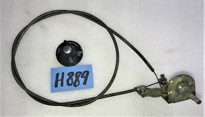 AUSTIN HEALEY SPRITE / MG MIDGET AIR FLOW SELECTOR SWITCH / CABLE 1962-1972 H889 - Image 1 of 4