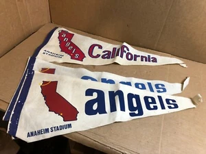 Vintage Anaheim Angels California Logo Script Pennant LOT OF 3x - Picture 1 of 7