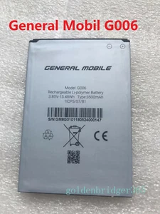 Original Neu Akku für General Mobil G006 1icp5/57/81 3,85v 3500mAh - Bild 1 von 2