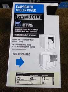 28 in. x 28 in. x 34 in. Cubierta enfriador evaporativo de corriente descendente Everbilt - Imagen 1 de 4