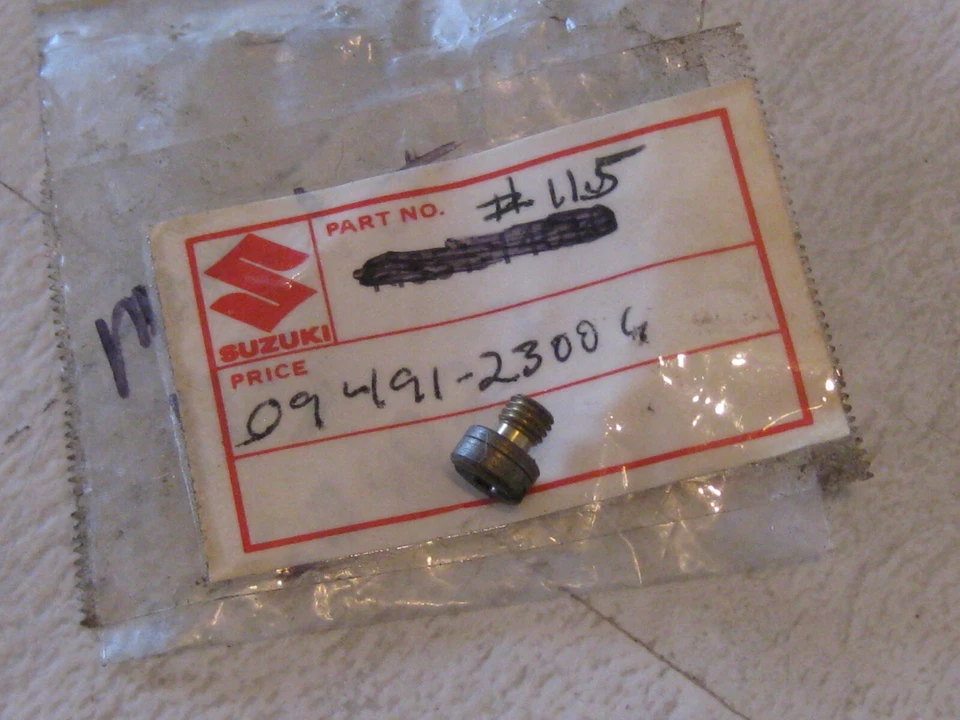 MOTO DE NIEVE SUZUKI SM MAIN JET #115 ¡NUEVO! Foto 1 de 1
