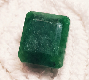 Wonderful Emerald Shape Natural Green Beryl 24.55 Ct Loose Gemstone Certified
