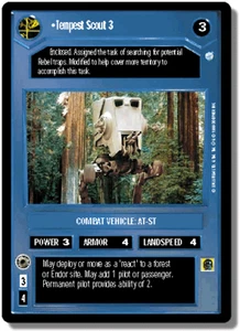 Star Wars CCG Tempest Scout 3 Near-Mint/NM - Endor 1999 - Picture 1 of 1