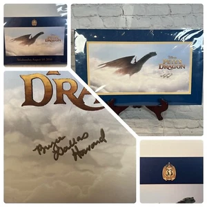 Movie Premier Disney Club 33 Pete's Dragon Print Signed by Bryce Dallas Howard - Picture 1 of 5