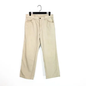 Levi's Vintage Beige Mid Rise Slim Straight Fit Denim Jeans - W31 L28 - Picture 1 of 8