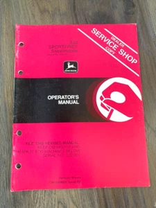 John Deere 440 Sportfire (SN 222,001) Operator Manual Dealer Copy OMM69605 - Bild 1 von 7