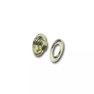 1 - 100 pack Grommets #0 1/4" (0.6 cm) Solid Brass - Picture 1 of 1