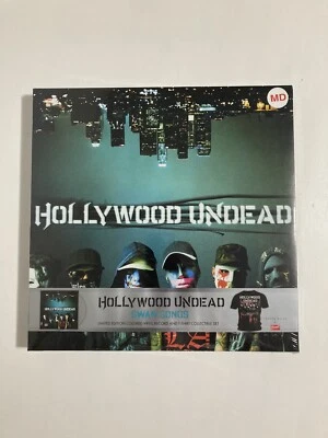 HOLLYWOOD UNDEAD SWAN SONGS NEW SEALED T-shirt Colored VINYL Box OOP Hot Topic — 第 1/4 张图片