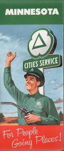 1960 Cities Service Road Map: Minnesota NOS - Bild 1 von 1