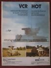 4 1979 Pub Euromissile Panhard Vcr Hot  Giat Amx 10 Hot Anti Tank French Ad