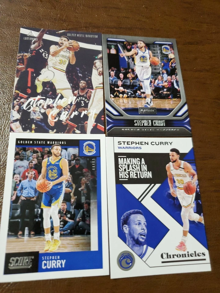 2019-20 Chronicles Stephen Curry Luminance, Playbook, Score And Chronicles - Image 1 of 1