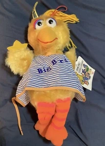 Very Rare Vintage Muppets Big Bird Bedtime Buddies Pyjama Pouch 1981. With Tag - Bild 1 von 4