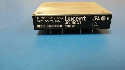 JC100A1, Lucent, DC/DC Converter, 5V 100W OUT - Image 1 of 4