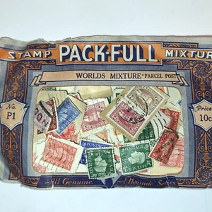 Vintage World Stamp Lot Foreign Stamps United States Postal Stamps - Picture 1 of 8