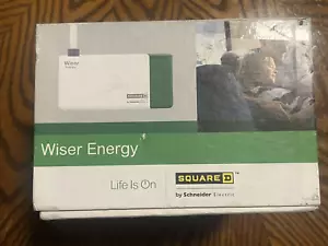 Monitor casa intelligente quadrato D Wiser Energy WISEREM WM3 NUOVO SIGILLATO, scatole danneggiate - Foto 1 di 5