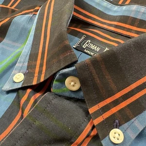 Vintage Gitman Bros USA kariertes Button Down Oxford Hemd Herren Medium M - Bild 1 von 11