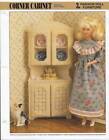CORNER CABINET, Annie's Plastic Canvas Club Pattern Leaflet 50% off of 3+