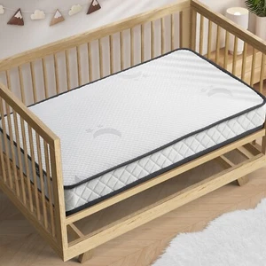 Bedra Baby Cot Mattress Reversible Toddler Bed Bonnel Spring Foam 13cm - Picture 1 of 10