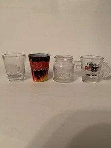 Shot Glass Collection. Set Of 4 - Picture 1 of 11