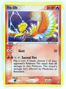 HO-OH 27/115 Holo Rare Theme Deck Exclusive Ex Unseen Forces 2005 - Pokemon Card - Picture 1 of 4