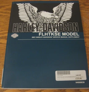 2021 Harley-Davidson FLHTKSE Service Manual Supplement CVO LIMITED NEW - Bild 1 von 1