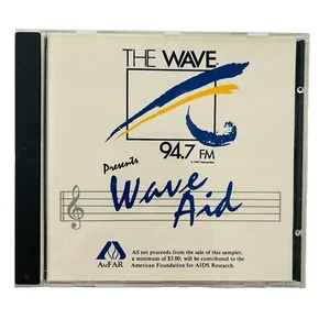 94.7 the Wave "Wave Aid" 1987 KTWV FM Los Angeles CA Radio Sampler Music - Picture 1 of 5