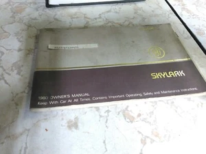 Owners Manual 80 Skylark - Foto 1 di 2