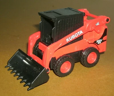 1/43 Scale Kubota SSV65 Wheeled Skid Steer Loader Toy (3.5") New-Ray AS-33297 - Image 1 of 4