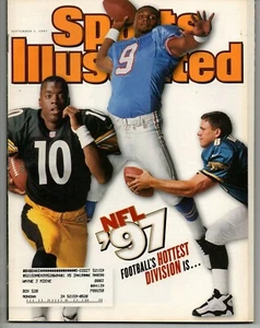 Sports Illustrated September 1 1997 NFL Preview Steve McNair Kordell Stewart - Picture 1 of 3