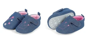 Sterntaler Baby Krabbelschuhe Krone/Zauberstab Stern 2301960 in marine Fb300 Neu - Bild 1 von 3
