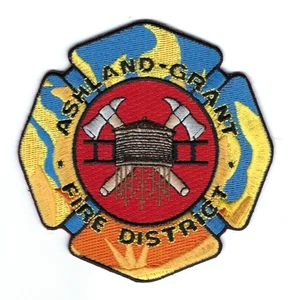Ashland Grant (Newaygo County) MI Michigan Fire District patch - NEW! - Picture 1 of 1