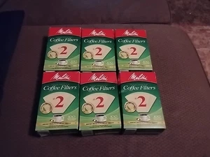 Filtros de café de cono Melitta #2, 100 unidades (paquete de 6) 600 en total - Imagen 1 de 4