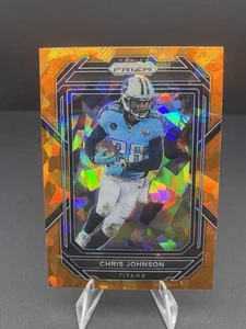 2022 Panini Prizm Orange Ice Prizm Chris Johnson #291 - Picture 1 of 2