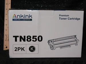 2 Pack Ankink Premium Toner Cartridge TN850 - Picture 1 of 8