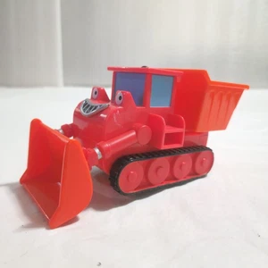 Hasbro Bob the Builder Red & Orange Talking Dump Muck Truck 2001 Vintage 6" - Picture 1 of 10