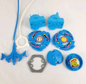 Seaborg 2 Beyblade Hasbro V Force avec lanceurs et extras 2002 - Photo 1/21