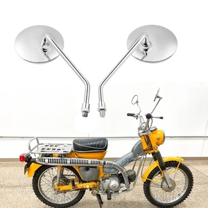 10mm Motorcycle Rearview Side Mirrors For Honda CT70 CT90 CT125 CT110 Trail - Bild 1 von 10