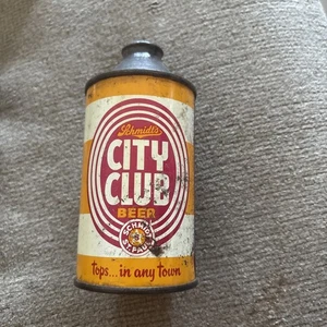 City clue Schmidt St Paul cone Top, Rare , 1940’s Good Condition C Pictures - Picture 1 of 5