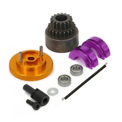 1/10 RC Car 16-21T Double Gear Clutch Flywheel Bearing For HSP 94122 02023 B - Image 1 of 4