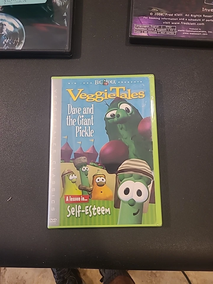 Veggie Tales - Dave And The Giant Pickle - A Lesson In Self Esteem - DVD  New Foto 1 de 1