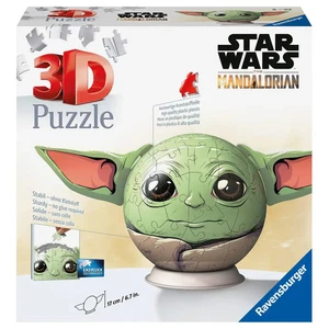 Ravensburger 3D Puzzle 11556 - Puzzle-Ball Grogu mit Ohren - 72 Teile - Puzzle-B - Bild 1 von 1