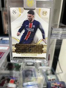 Goncalo Ramos Autograph/99 2024-25 Topps REVERENCE - Foto 1 di 2