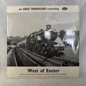 Argo Transacord LP DA9 West of Exeter 12” Vinyl Steam Trains Excellent Condition - Picture 1 of 4