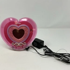2009 Disney Princess Heart Digital Alarm Clock AM/FM Radio, Pre-owned  - Picture 1 of 3